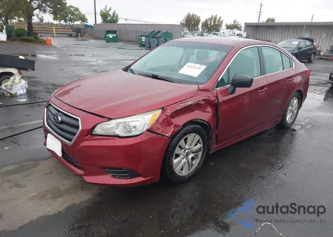2016 Subaru Legacy 2.5I из США, поврежденный, VIN 4S3BNAA64G3035684